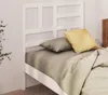 vidaXL Bett-Kopfteil Weiß 81x4x104 cm Massivholz Kiefer Produktbild-Vorschau 2