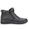 Rieker Damen Stiefelette schwarz/grau Produktbild-Vorschau 11