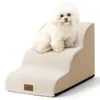 Hondentrap - Kattentrap - 40 x 57 x 40 cm - Beige - 3 Productafbeelding-voorbeeld 1