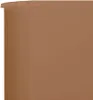 vidaXL 3 pezzi di tessuto frangivento 400 x 160 cm Taupe Anteprima dell’immagine prodotto 3