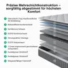 Novilla Premium Schaummatratze 180x200cm H3 25cm 7-Zonen Produktbild-Vorschau 3