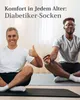 Fiera Besa Diabetiker Socken Herren mit Elasthan, Produktbild-Vorschau 6