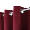 Verdunkelungsvorhang Ösen 140 x 175 cm Bordeaux Vorhang Produktbild-Vorschau 3