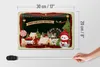 Blechschild Weihnachten WARM CHRISTMAS GREETINGS 30x20cm Produktbild-Vorschau 6