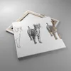 Bild auf Leinwand - Leinwandbild - Katzen Tiere Kinder Produktbild-Vorschau 2