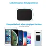 2x Metallplatte Metallplättchen Quadratisch Selbstklebend, Produktbild-Vorschau 4