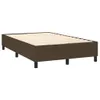 The Living Store Boxspringbett mit Matratze Dunkelbraun Produktbild-Vorschau 3