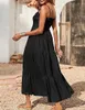 Damen Sommer Maxikleid Ärmellos mit Spaghettiträgern, Produktbild-Vorschau 7