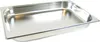 A stainless steel gastronorm pan. Produktbild-Vorschau