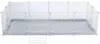 TRIXIE Indoor Freilaufgehege  - 140 × 35 × 70 cm Produktbild-Vorschau 3