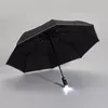 Automatischer Regenschirm mit integrierter LED-Taschenlampe Produktbild-Vorschau 7