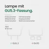 Spectrum GU5.3 LED Spot Lampe 4W 415lm 4000K Neutralweiß Produktbild-Vorschau 5