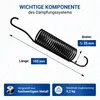 Bottichfeder 4x passend wie Miele 4176890 Feder für Trommel Produktbild-Vorschau 3