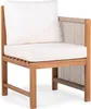 home24 Diningstuhl mit 1 Armlehne - Akazie Massiv / Produktbild-Vorschau 4