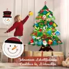 DIY Plstěný Vánoční Stromek pro Děti 102cm Vánoční Náhled obrázku produktu 5