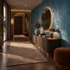 Newroom Vliestapete Specta Blue Blau Putz, Wohnbeispiel Anteprima dell’immagine prodotto