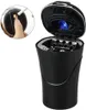 Popolník do auta s vekom Zapaľovač cigariet do auta USB Náhľad obrázku produktu 1