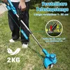 Akku Rasentrimmer 750W mit 2× 4000mAh Akkus 21V, 4 in 1 Produktbild-Vorschau 5