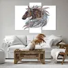 Bild auf Leinwand - Leinwandbild - Pferd Eleganz Grafik Produktbild-Vorschau 6
