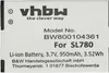 vhbw Akku kompatibel mit Siemens Gigaset SL610H Pro, SL785, Produktbild-Vorschau 3