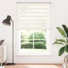 vidaXL Doble cortina, color beige mármol, 150x230 cm, ancho Vista previa de la imagen del producto 1