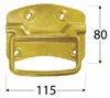 DOMAX Klappbarer Boxgriff 115x80 ZINK GOLD Produktbild-Vorschau 2