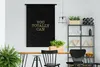 MuchoWow® Wandteppich Wandbehang Zitate - Motivation - Gold Produktbild-Vorschau 2