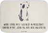 Mr. & Mrs. Panda Badteppich Panda Muskelatrophie - Weiß - Produktbild-Vorschau 1