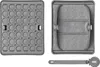 4x Stützplatten Wohnwagen Caravan Anhänger Stützen XL Produktbild-Vorschau 6