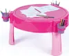 Dolu Eenhoorn Activiteitentafel Roze Anteprima dell’immagine prodotto 4