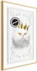 Posterpapier Poster - Cat King 40x60 cm Tiere g-C-0107-ao-a Produktbild-Vorschau 1