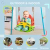 Detská hojdačka Outsunny s nastaviteľnými lanami 344-059V00 Náhľad obrázku produktu 7