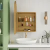 A bathroom vanity with a sink, faucet, and a medicine cabinet. Produktbild-Vorschau