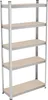 Étagère robuste Relaxdays, H x l x P : 168 x 80 x 30 cm, Voir les images du produit 1