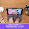 Bluetooth klávesnice, Logitech Slim Folio, AZERTY, pro iPad Náhled obrázku produktu 3