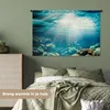 MuchoWow® Wandteppich Wandbehang Meer - Koralle - Sonne Produktbild-Vorschau 4