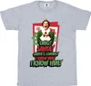 Elf - "OMG Santa" T-Shirt für Herren BI23460 (XXL) (Grau) Produktbild-Vorschau 1