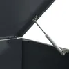 vidaXL Pojemnik na odpady do 4 ton antracytowy 276x79x117 Podgląd zdjęcia produktu 10