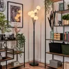 Lerici Stehlampe aus Metall/Glas in Schwarz/Weiß Produktbild-Vorschau 7