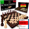 APEQi® Premium Schach - Schachspiel Holz hochwertig Produktbild-Vorschau 1