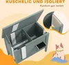 PawHut Katzenhaus aus Holz Winterfest wasserdicht Produktbild-Vorschau 4