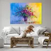 Bild auf Leinwand - Leinwandbild - Blumen Vase - 120x80cm - Produktbild-Vorschau 6