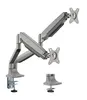 Dual Aluminium Gasdruck Monitor Tischhalterung 2x 35 Zoll Produktbild-Vorschau 1