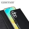 Funda de Cuero Auténtico tipo Libro para Samsung Galaxy S25 Vista previa de la imagen del producto 3