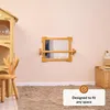Montessori Spiegel mit Stange - Holz Pull-Up für Produktbild-Vorschau 4