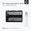 CELLONIC 2x Akku für Kamera Kompatibel mit Sony SLT-A77 Produktbild-Vorschau 4