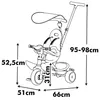 Smoby Life Dreirad Baby Balade Produktbild-Vorschau 3