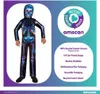 Costume da ragazzo scheletro al neon riciclabile Anteprima dell’immagine prodotto 2