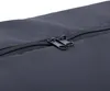 A close-up view of a black zipper on a black fabric bag. Produktbild-Vorschau