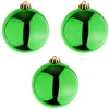 3 Stück XXL Weihnachtsbaumkugeln Christbaumkugeln Lime Ø 20cm Voir les images du produit